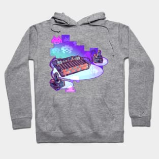 Retro Alien Invasion Hoodie